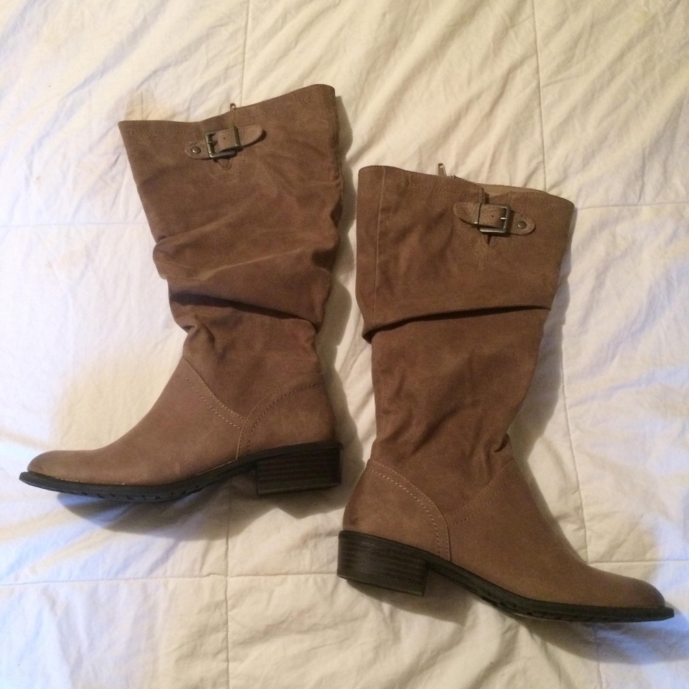 Suede Boots